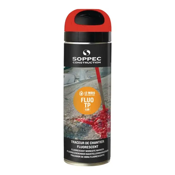 SOPPEC Baustellenmarkierspray FLUO TP neonrot ( 4000354133 )