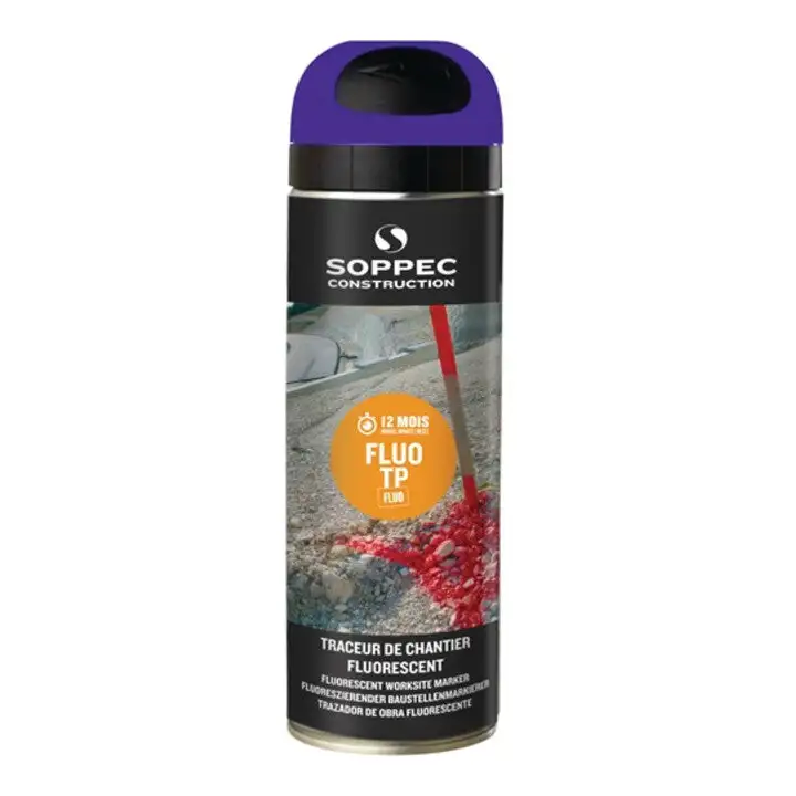 SOPPEC Baustellenmarkierspray FLUO TP neonblau ( 4000354134 )