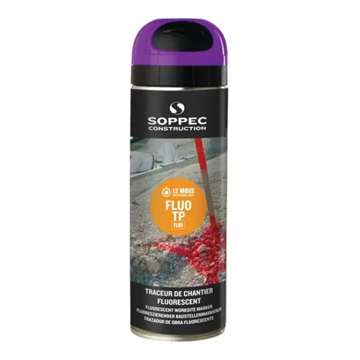 SOPPEC Baustellenmarkierspray FLUO TP neonviolett ( 4000354135 )