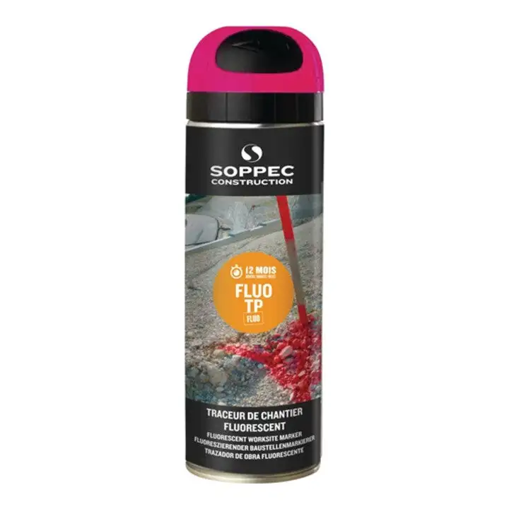 SOPPEC Baustellenmarkierspray FLUO TP neonpink ( 4000354136 )