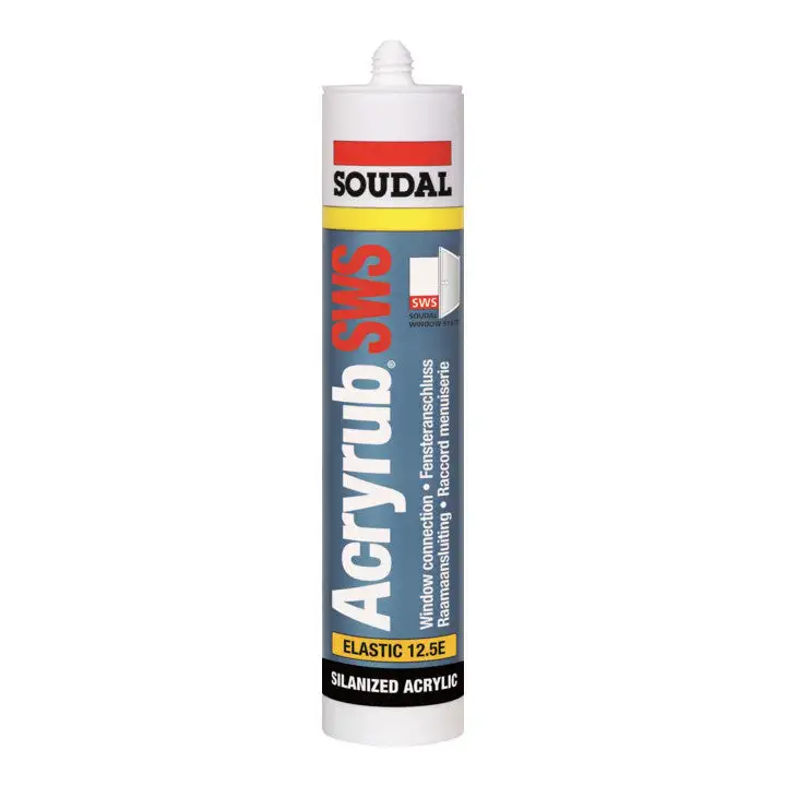 12x SOUDAL Acryl Acryrub SWS 310 ml ( 4000353859 )