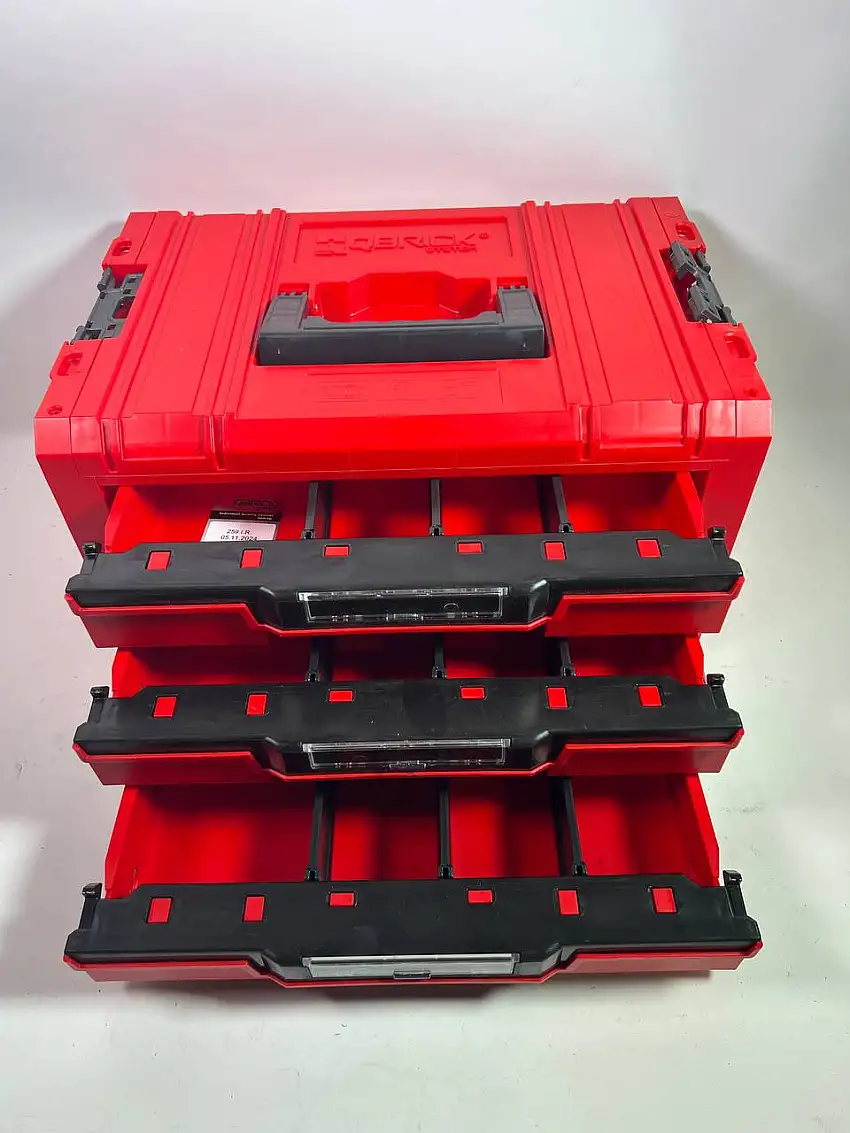 Qbrick System PRO Drawer 3 Toolbox 2.0 Expert RED ULTRA HD - Unvollständig