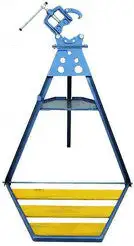 PROMAT 830755 Arbeitsgerät 5,1 cm (2 Zoll) 60mm 5Biegelöcher - Neuwertig
