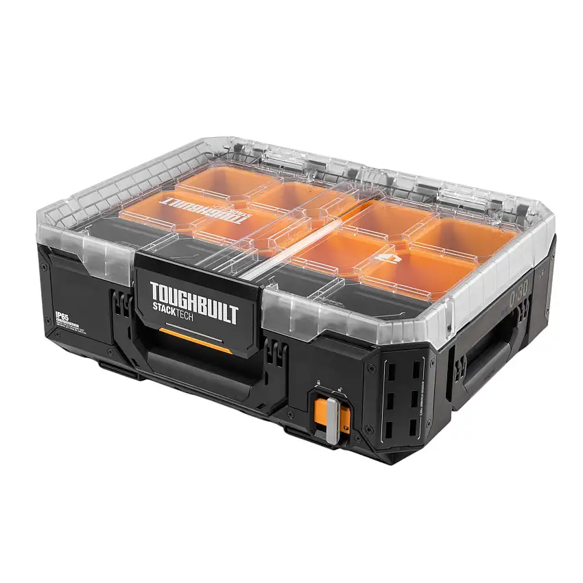 Toughbuilt StackTech TB-B1-O-30 Organizer 53 x 40 x 18 cm + 8x Inlay + 4x Trennwand