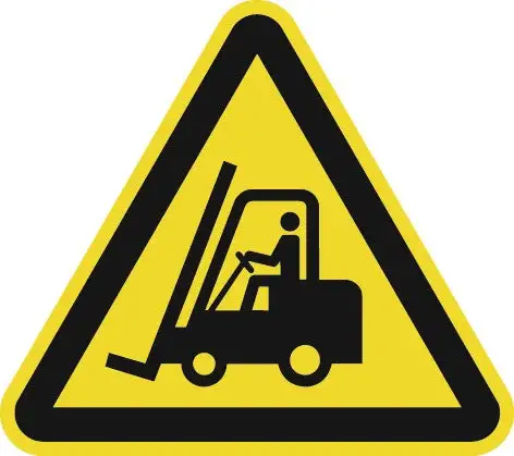 Warnzeichen ASR A1.3/DIN EN ISO 7010 ( 9000477659 ) 200 mm Folie