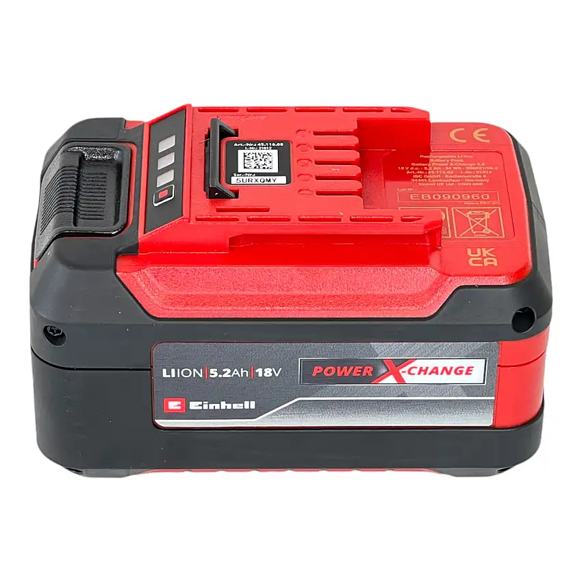 Einhell Power X-Change Plus Akku 18 V 5,2 Ah Li-Ion ( 4511437 ) mit Ladestandanzeige