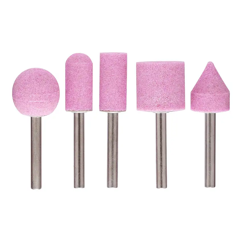 Bosch PRO Steel Schleifstift Set 25 x 24 / 15 x 30 / 25 x 25 / 20 x 25 mm G 60 5 tlg. ( 1609200286 ) für Geradschleifer