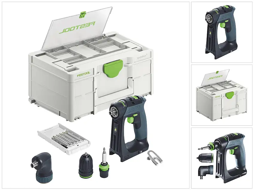 Festool CXS 18-Basic-Set Akku Bohrschrauber 18 V 40Nm + Koffer - Gebraucht