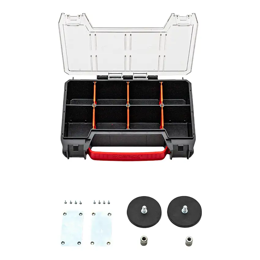 Toolbrothers RHINO Magnet Adapter Set 1 für RHINO Koffer L / XL / XXL - zur magnetischen Befestigung des RHINO L Organizer ECO Mini