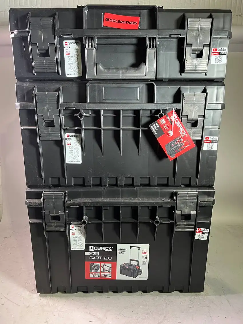 Qbrick System ONE 2.0 Technik Set Nr.1 Werkzeugwagen Set+ONE 200 - Beschädigt