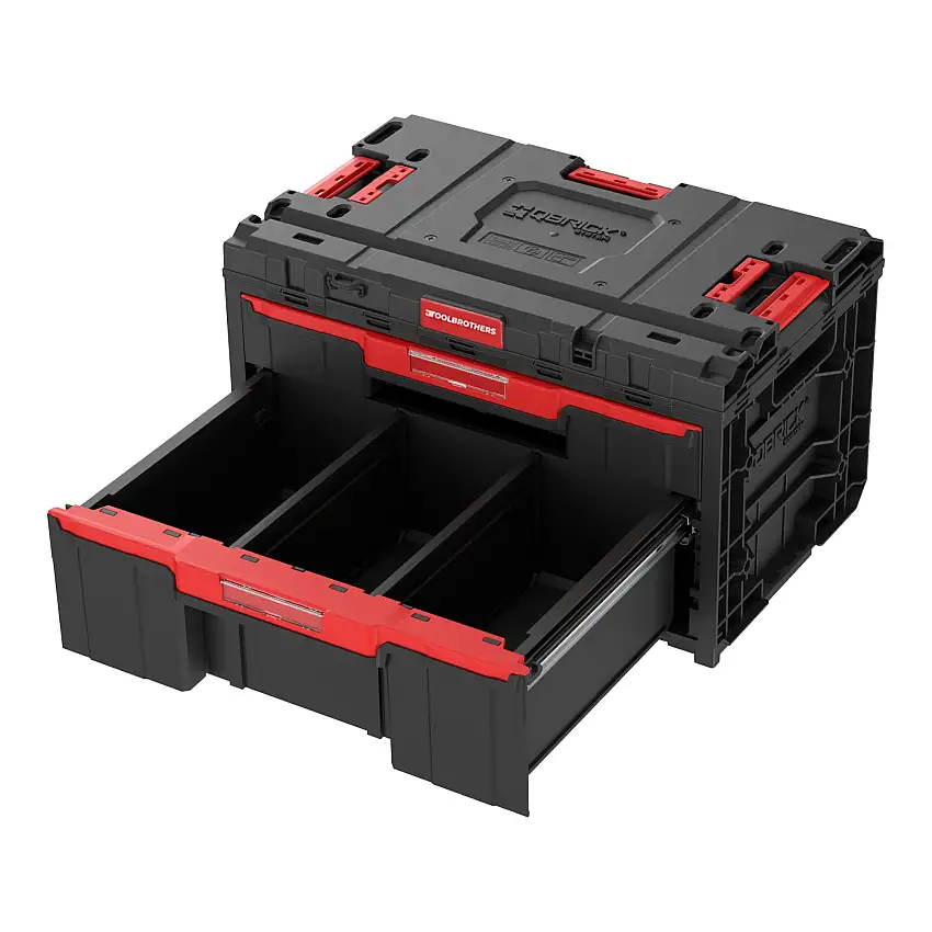 Toolbrothers RHINO XXL Drawer 2 Plus ECO mit zwei verschieden großen Schubläden + Trennwände IP66