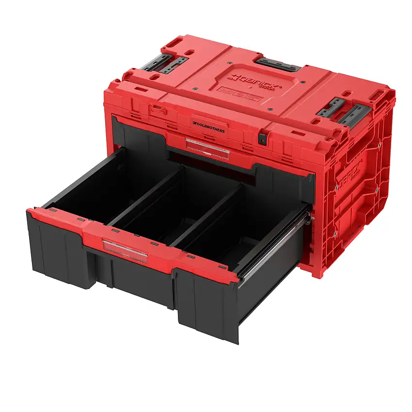 Toolbrothers RHINO XXL Drawer 2 Plus ULTRA mit zwei verschieden großen Schubläden + Trennwände IP66