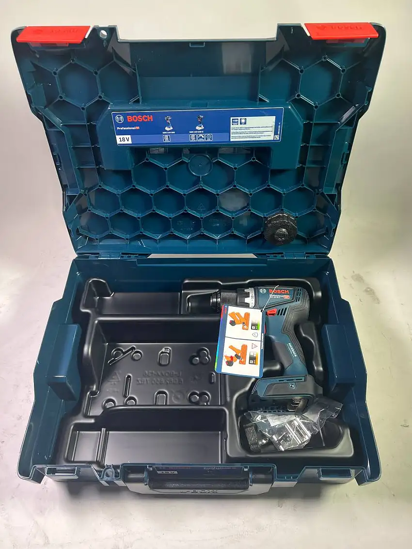 Bosch GSR 18V-90C Professional Akku Bohrschrauber 18V 64Nm+L-Boxx - Neuwertig