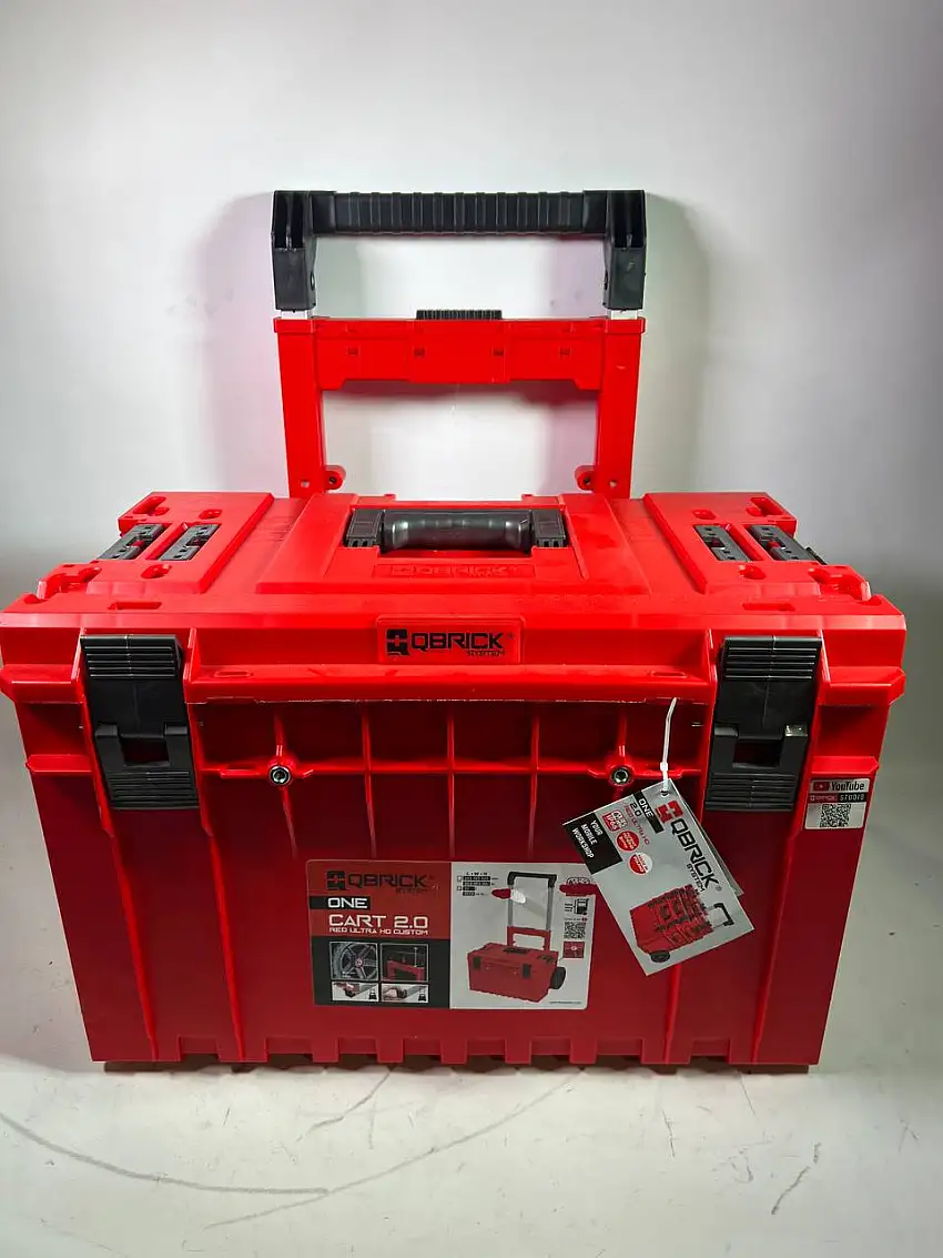 Qbrick System ONE Cart 2.0 RED ULTRA HD Custom stapelbar - Beschädigt