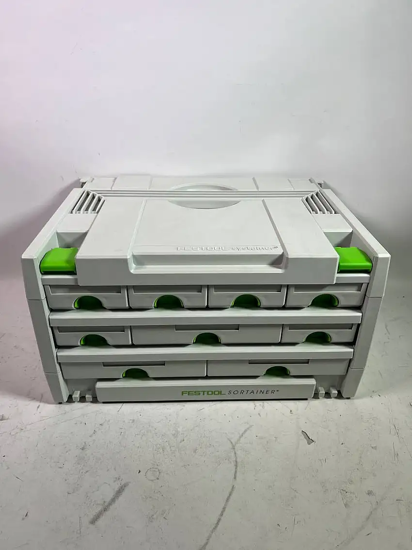 Festool SORTAINER SYS 3-SORT/9 Systainer Werkzeugkoffer Organizer - Neuwertig