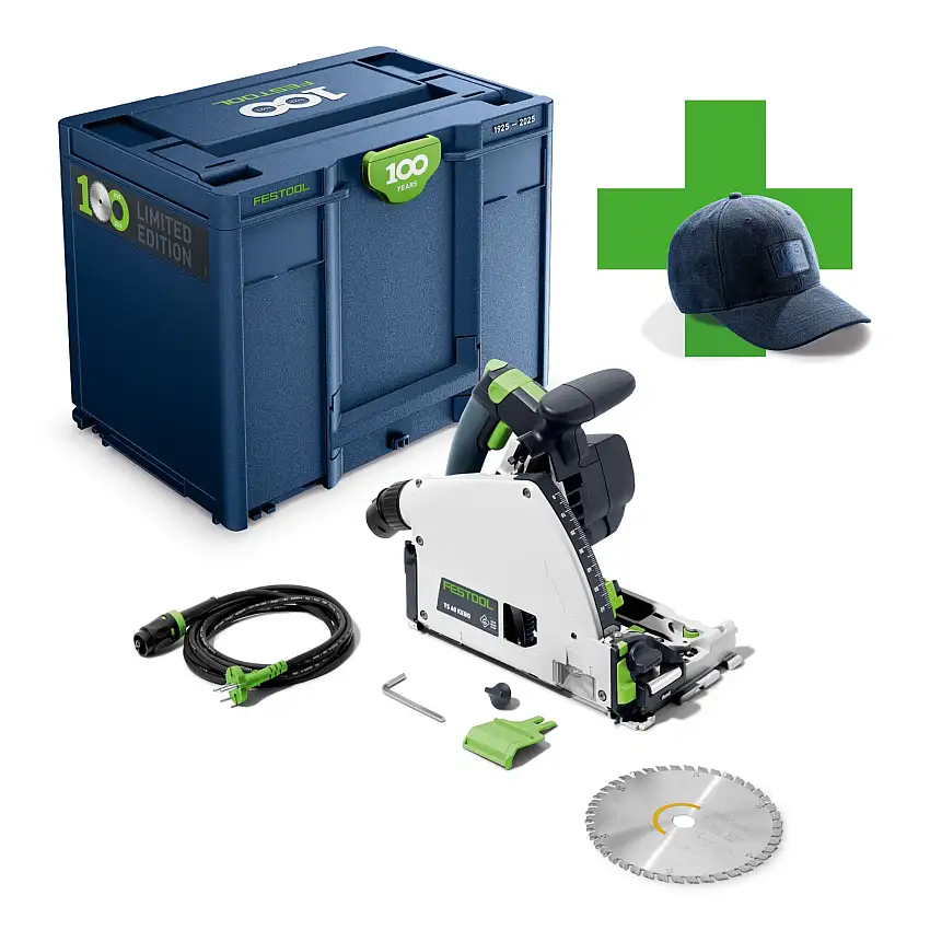 Festool TS 60 KEBQ-Plus 100Y Limited Edition Tauchsäge 1500 W 168 mm ( 578214 ) + Systainer