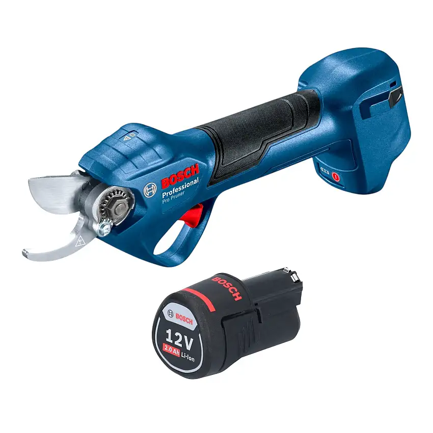 Bosch Pro Pruner Professional Akku Astschere 12 V + 1x Akku 2,0 Ah - ohne Ladegerät