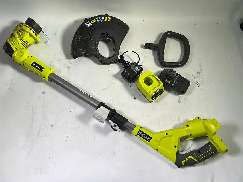 RYOBI RLT1831H20F Hybrid Rasentrimmer 18 V 25 - 30 cm ( 5133003710 ) + 1x Akku 2,0 Ah + Ladegerät - Stark Gebraucht