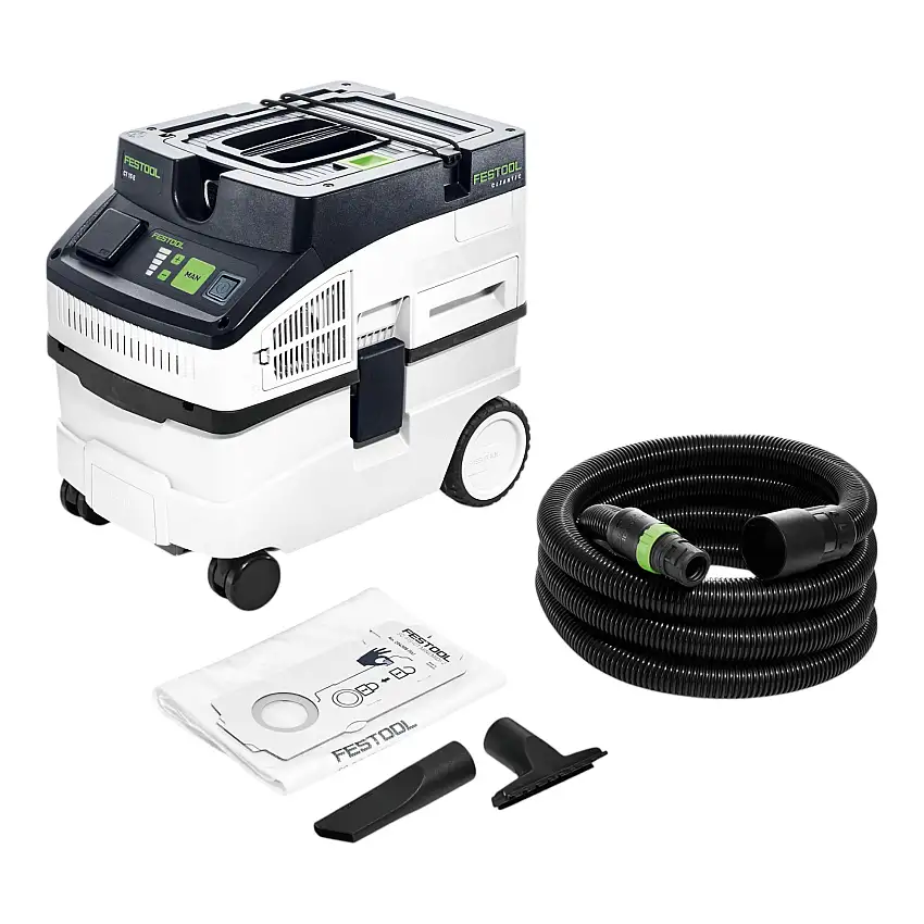 Festool CT 15 CLEANTEC Absaugmobil 1200 Watt 15 l ( 578327 ) - Nachfolger von 577410