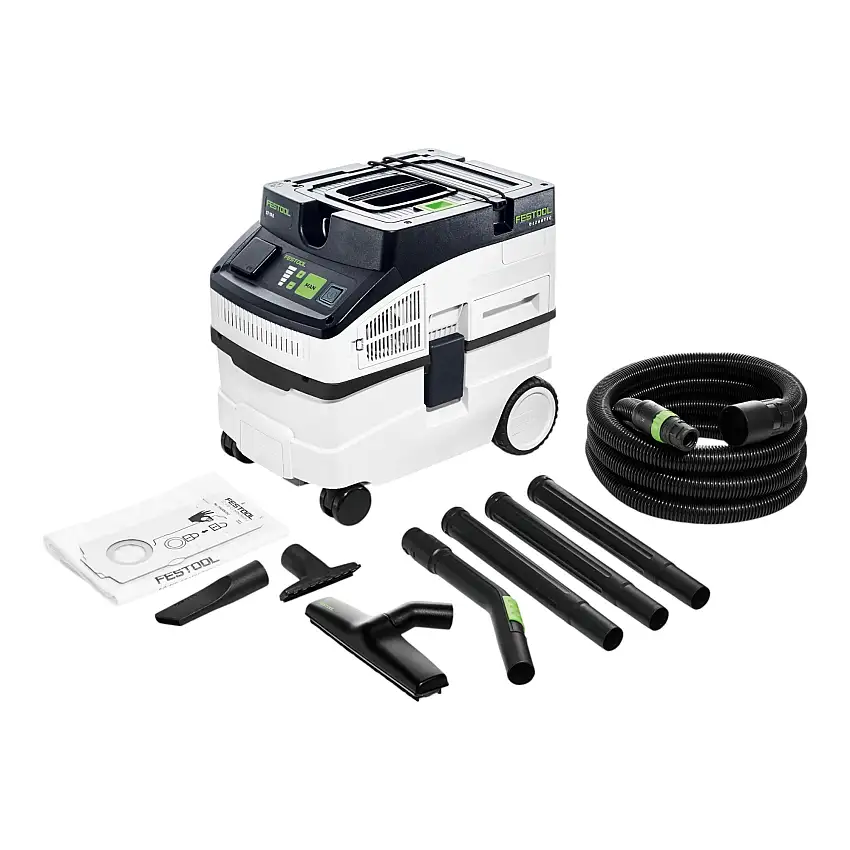 Festool CT 15-Set CLEANTEC Absaugmobil 1200 Watt 15 l ( 578450 ) + Reinigungsset - Nachfolger von 577415