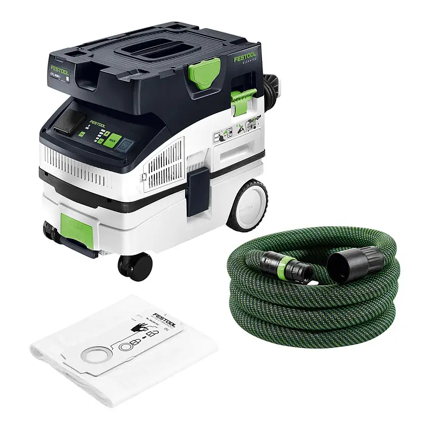 Festool CTL MINI I CLEANTEC Absaugmobil 1200 Watt 10 l Staubklasse L ( 578311 ) - Nachfolger von 574840