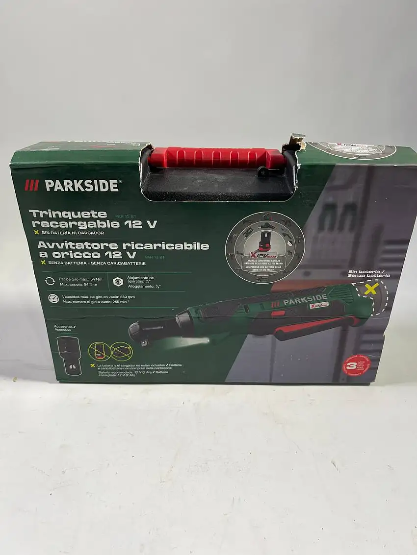 PARKSIDE® 12 V Akku-Ratsche »PAR 12 B1«, ohne Akku und Ladegerät - Neuwertig
