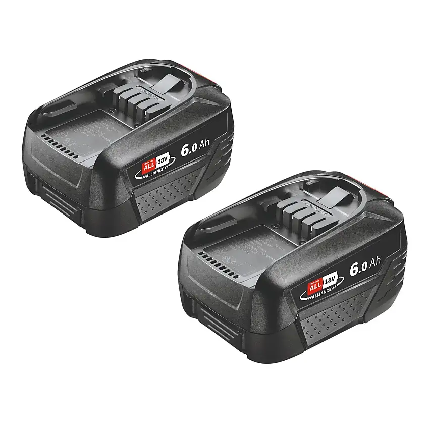 Bosch 2x PBA 18V 6.0Ah W-C Akku 18 V 6,0 Ah POWER FOR ALL ( 2x 1600A00DD7 )