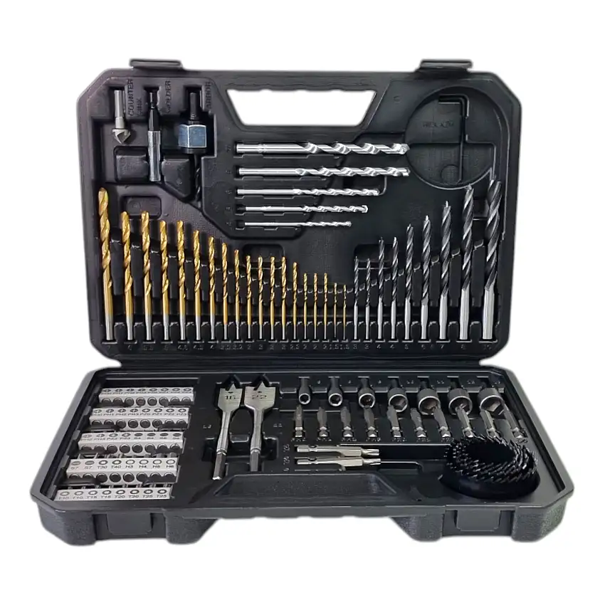 Bosch V-Line Titanium Bit und Bohrer Set 103 tlg. + Koffer ( 2607017367 ) Phillips / Pozidriv / Torx / Hex / Schlitz