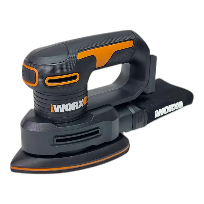 Worx WX822.9 Akku Deltaschleifer 20 V 140 x 90 mm Solo - ohne Akku, ohne Ladegerät