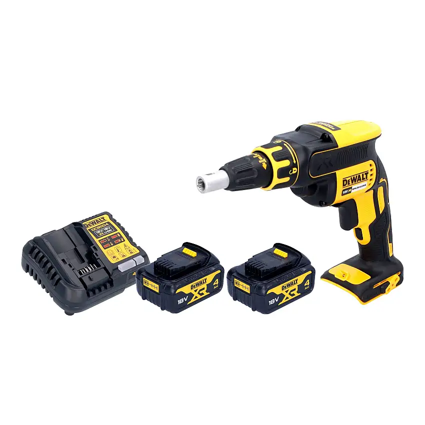 DeWalt DCF 620 M2 Akku Trockenbauschrauber 18 V 30 Nm Brushless + 2x Akku 4,0 Ah + Ladegerät