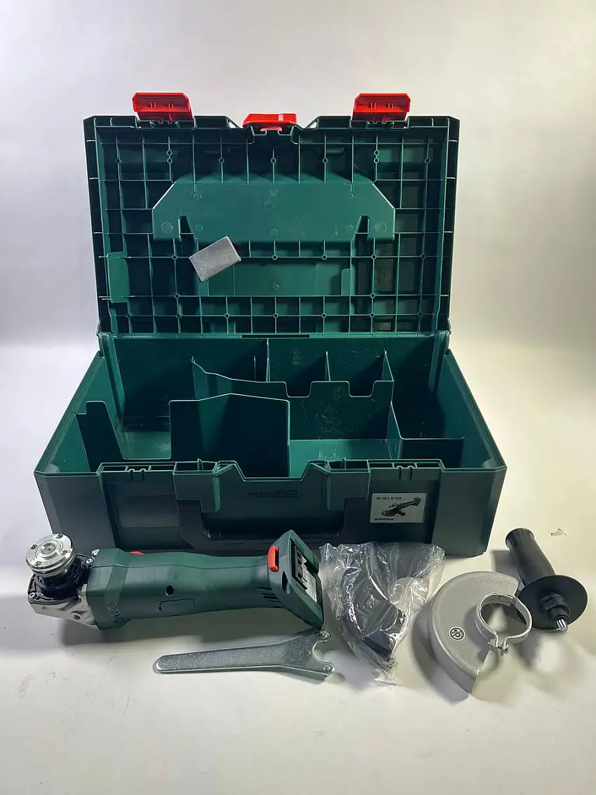 Metabo W 18 L 9-125 Akku Winkelschleifer 18 V 125 mm + metaBOX - Leicht Gebraucht
