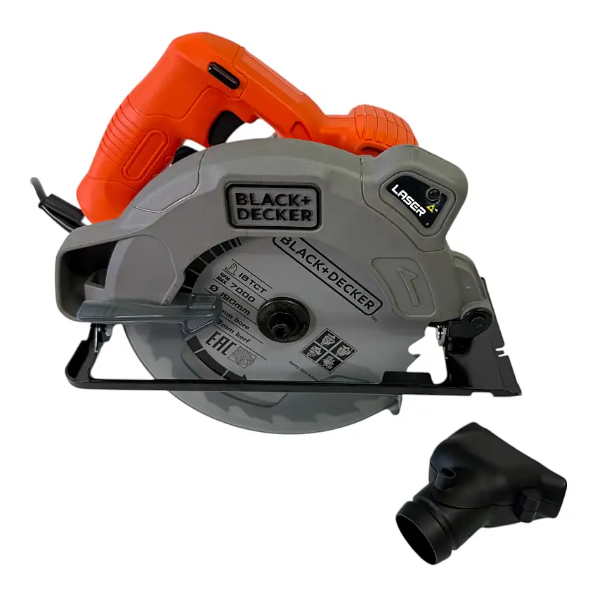 Black & Decker CS 1250 L Handkreissäge 1250 Watt 190 mm
