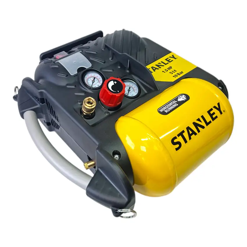 Stanley DN 200/10/5 Airboss Kompressor 1100 Watt 10 bar 5 L Ölfrei
