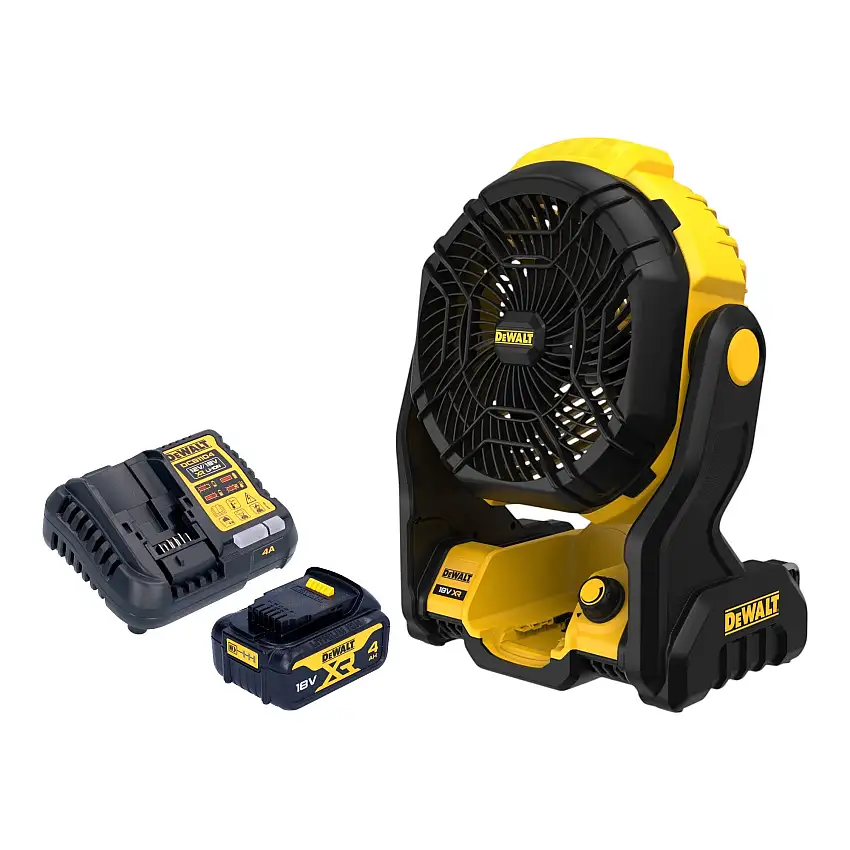 DeWalt DCE 512 M1 Akku Ventilator 18 V + 1x Akku 4,0 Ah + Ladegerät
