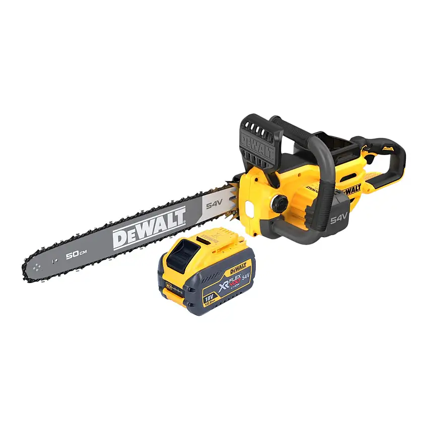 DeWalt DCMCS 575 N Akku Kettensäge 54 V FlexVolt 50 cm Brushless + 1x Akku 12,0 Ah - ohne Ladegerät