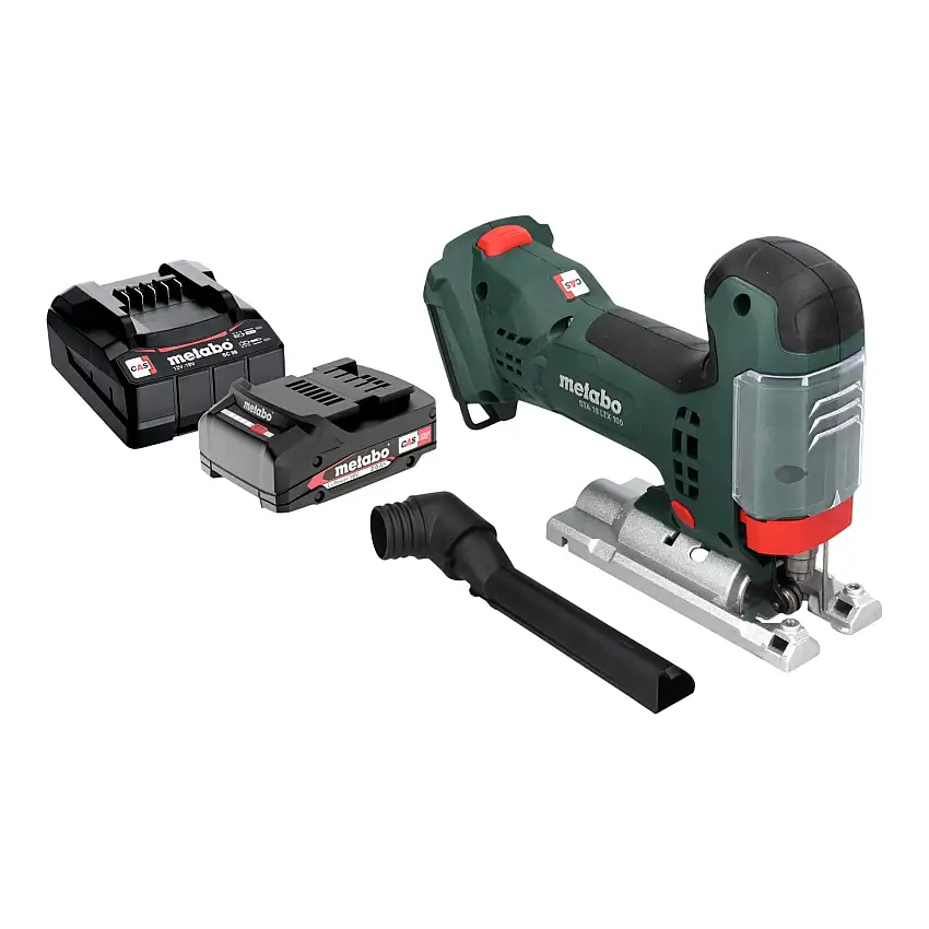Metabo STA 18 LTX 100 Akku Stichsäge 18 V 100 mm Brushless + 1x Akku 2,0 Ah + Ladegerät