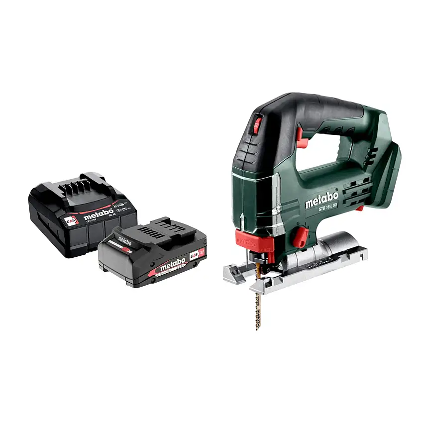 Metabo STB 18 L 90 Akku Stichsäge 18 V 90 mm + 1x Akku 2,0 Ah + Ladegerät