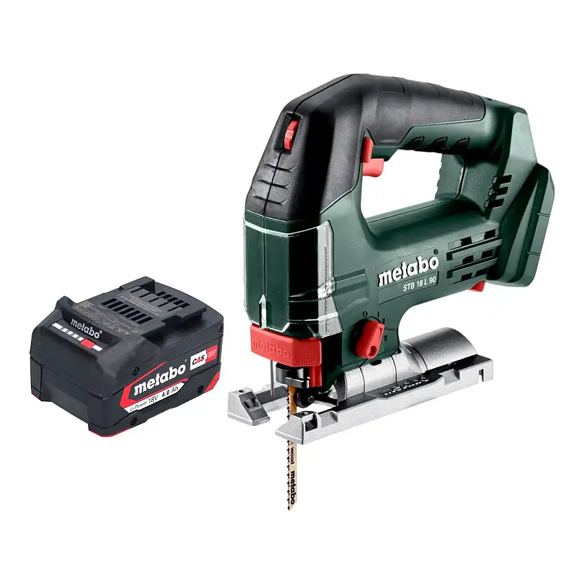 Metabo STB 18 L 90 Akku Stichsäge 18 V 90 mm + 1x Akku 4,0 Ah - ohne Ladegerät