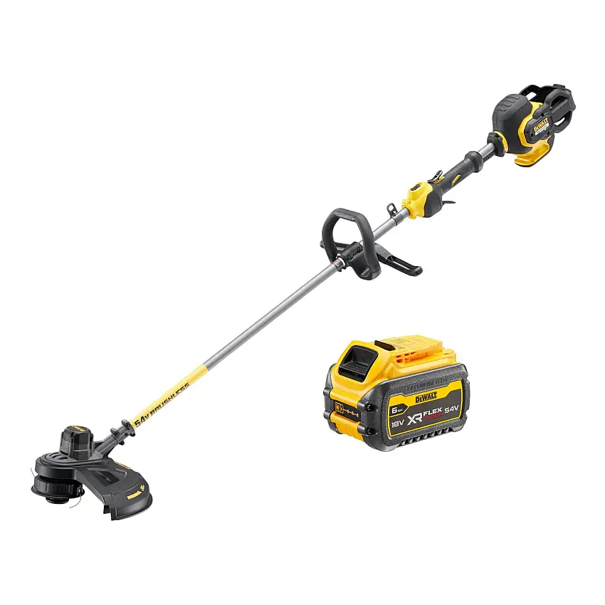 DeWalt DCM 571 N Akku Motorsense 54 V FlexVolt 38 cm Brushless + 1x Akku 6,0 Ah - ohne Ladegerät