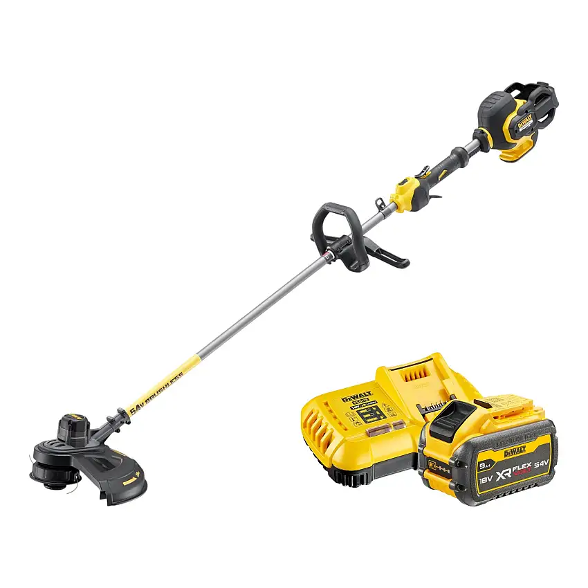 DeWalt DCM 571 X1 Akku Motorsense 54 V FlexVolt 38 cm Brushless + 1x Akku 9,0 Ah + Ladegerät