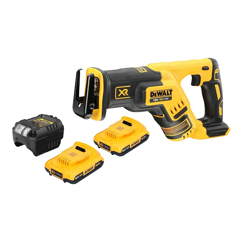 DeWalt DCS 367 D2 Akku Säbelsäge 18 V Brushless + 2x Akku 2,0 Ah + Ladegerät