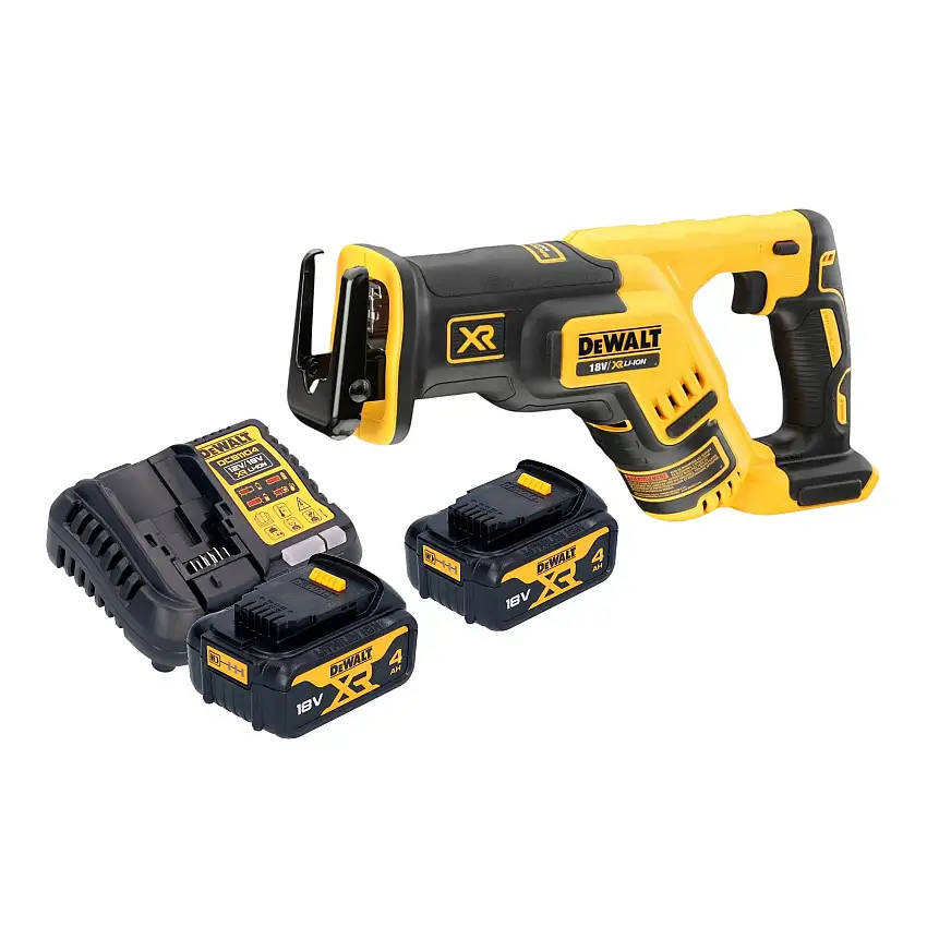 DeWalt DCS 367 M2 Akku Säbelsäge 18 V Brushless + 2x Akku 4,0 Ah + Ladegerät