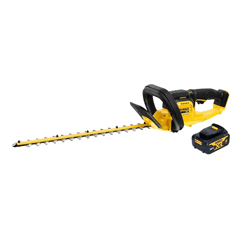 Dewalt DCMHT 563 N Akku Heckenschere 18 V 55 cm + 1x Akku 4,0 Ah - ohne Ladegerät