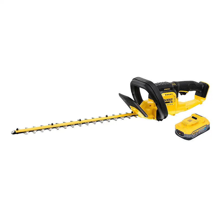 Dewalt DCMHT 563 N Akku Heckenschere 18 V 55 cm + 1x Powerstack Akku 5,0 Ah - ohne Ladegerät