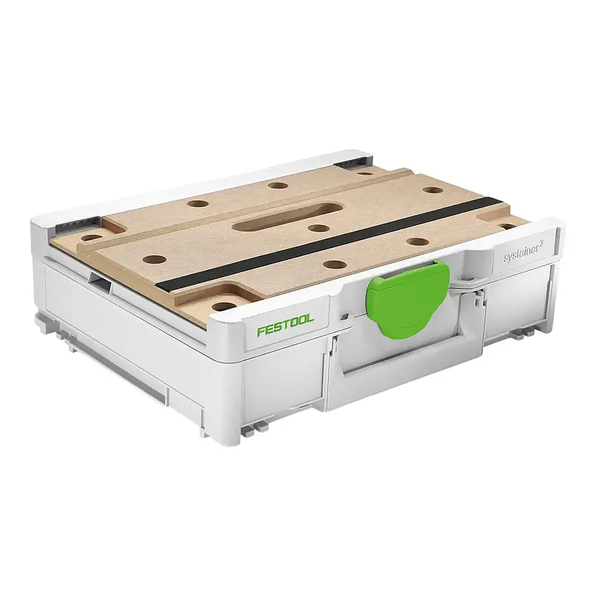 Festool SYS3-MFT M 112 Systainer Werkzeugkoffer 396 x 296 x 112 mm ( 578496 ) mit integrierter Werkbank