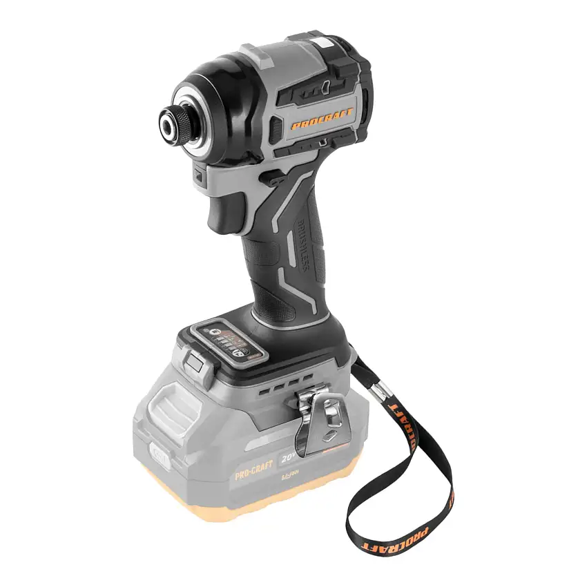Procraft Industrial ID20Abb Akku Schlagschrauber 20 V 180 Nm 1/4