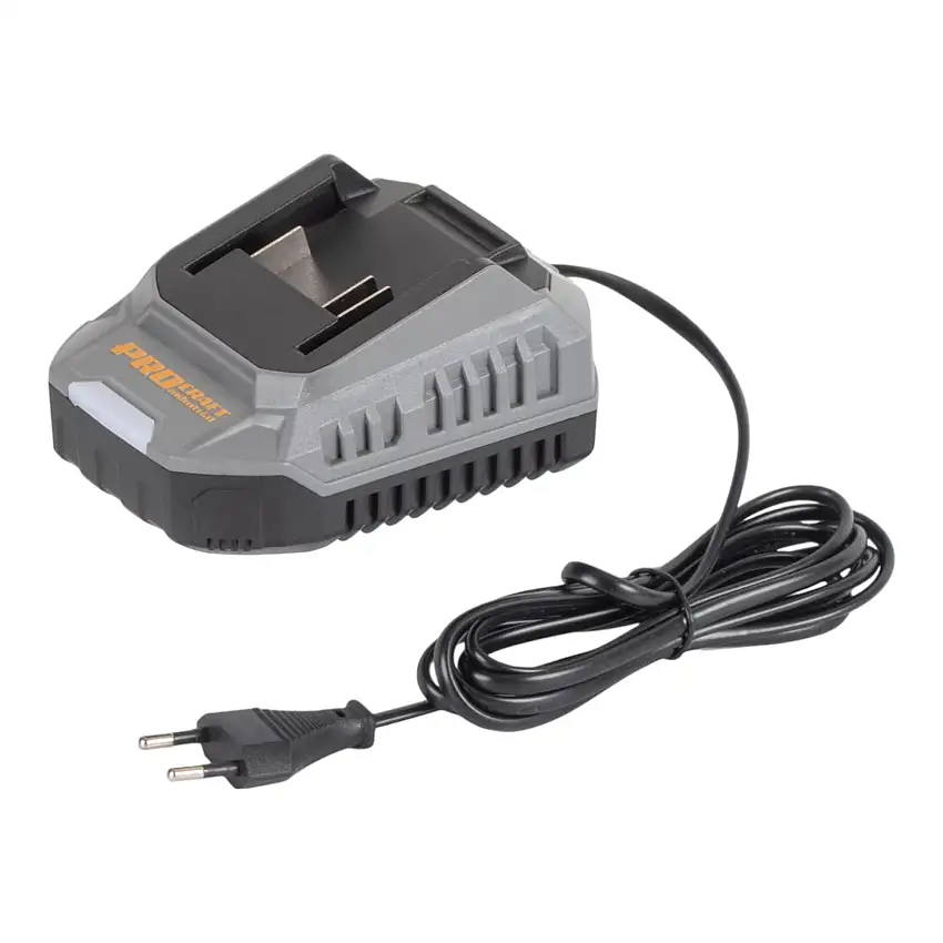 Procraft C20/2 Ladegerät 20 V 2 A Ladestrom für Li-Ion Akkus