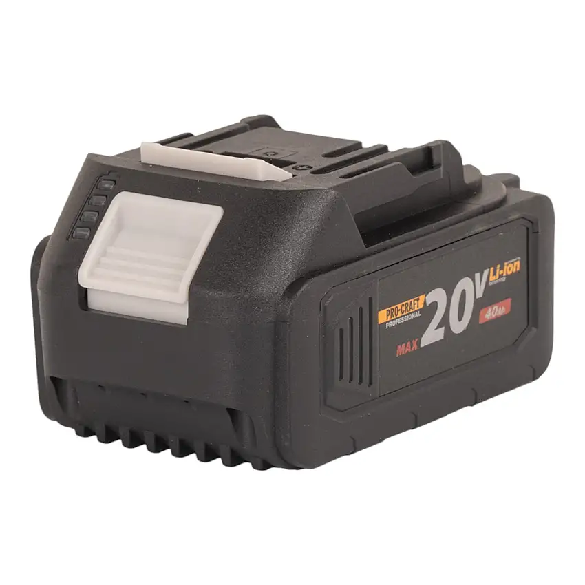 Procraft 20/4 Akku 20 V 4,0 Ah / 4000 mAh Li-ion mit Ladestandsanzeige