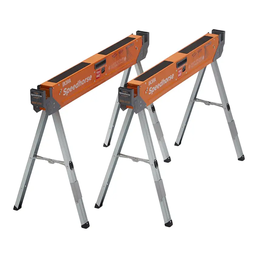 BORA Speedhorse Arbeitsbock Paar 1140 x 760 mm ( PM-4500T ) 1400 kg Gesamttragfähigkeit