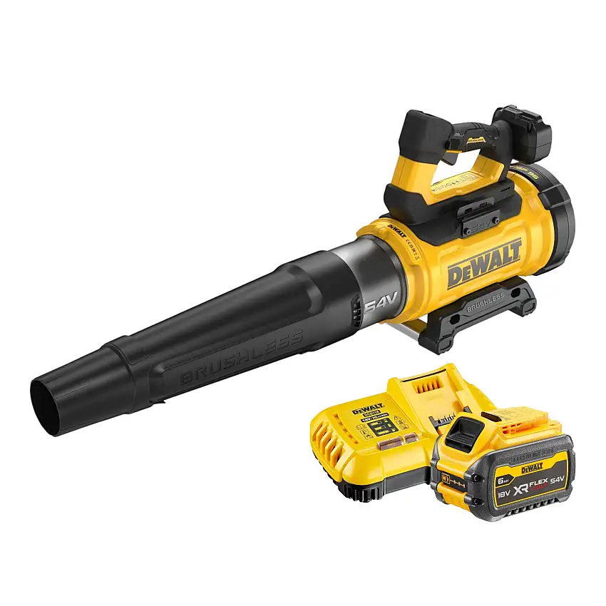 DeWalt DCMBL 777 T1 Akku Axialgebläse 54 V FlexVolt Brushless + 1x Akku 6,0 Ah + Ladegerät